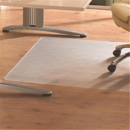 Back2Basics Advantagemat 30 x 48 in. PVC Rectangular Chair Mat for Hard Floor BA22973